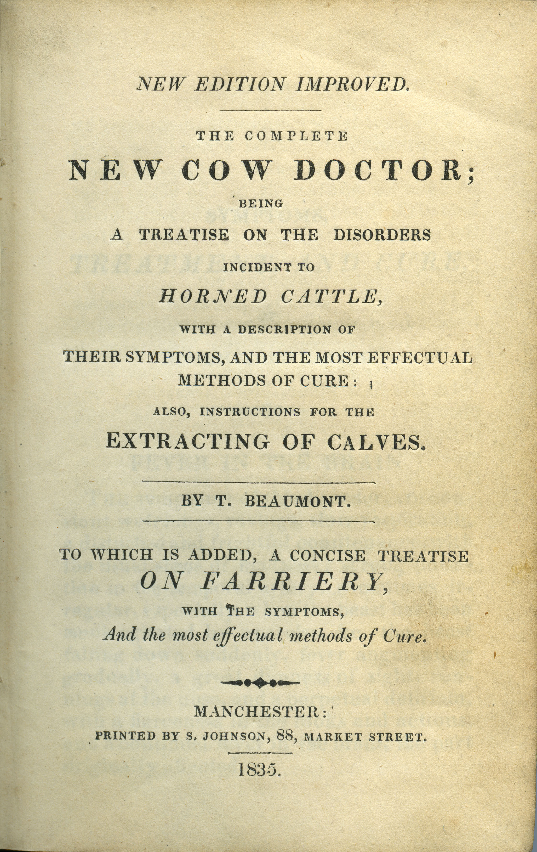 Beaumont's New Cow Doctor